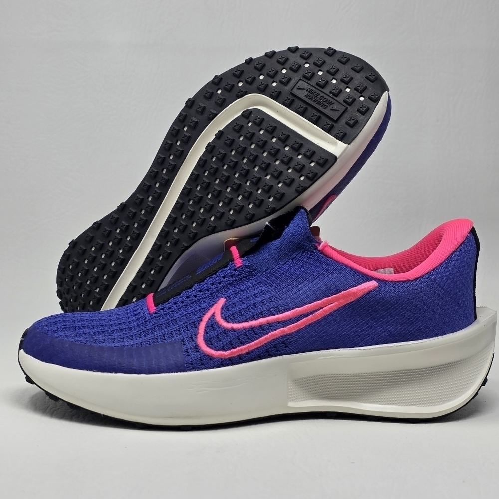 Nike Womens Interact Run EasyOn Purple/Pink Running Shoes FV5591-500 Size 7 New